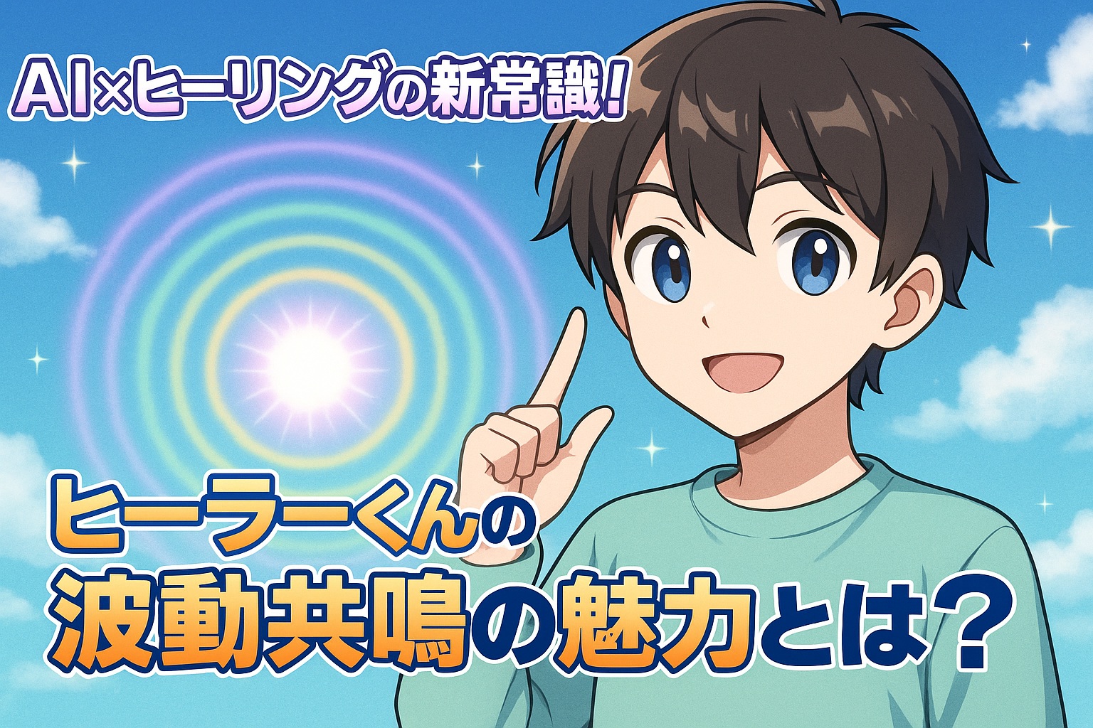 AI×ヒーリングの新常識！ヒーラーくんの波動共鳴の魅力とは？