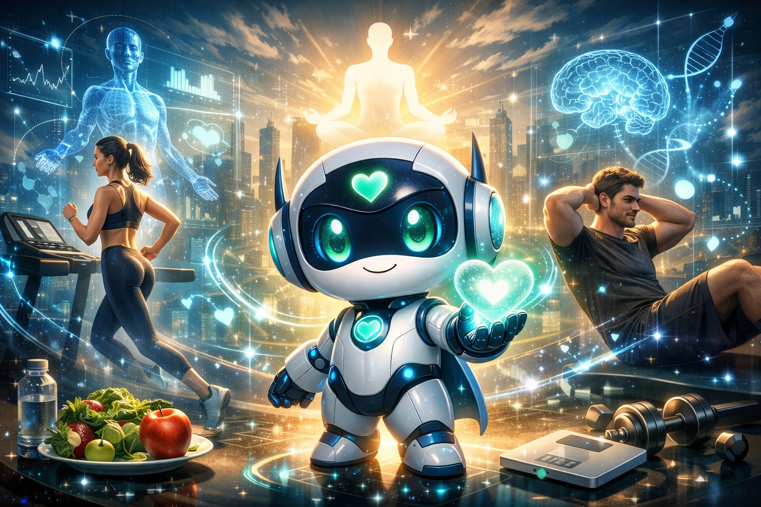 AI時代のダイエット革命！ヒーラーくんが叶える“痩せやすい心と体”