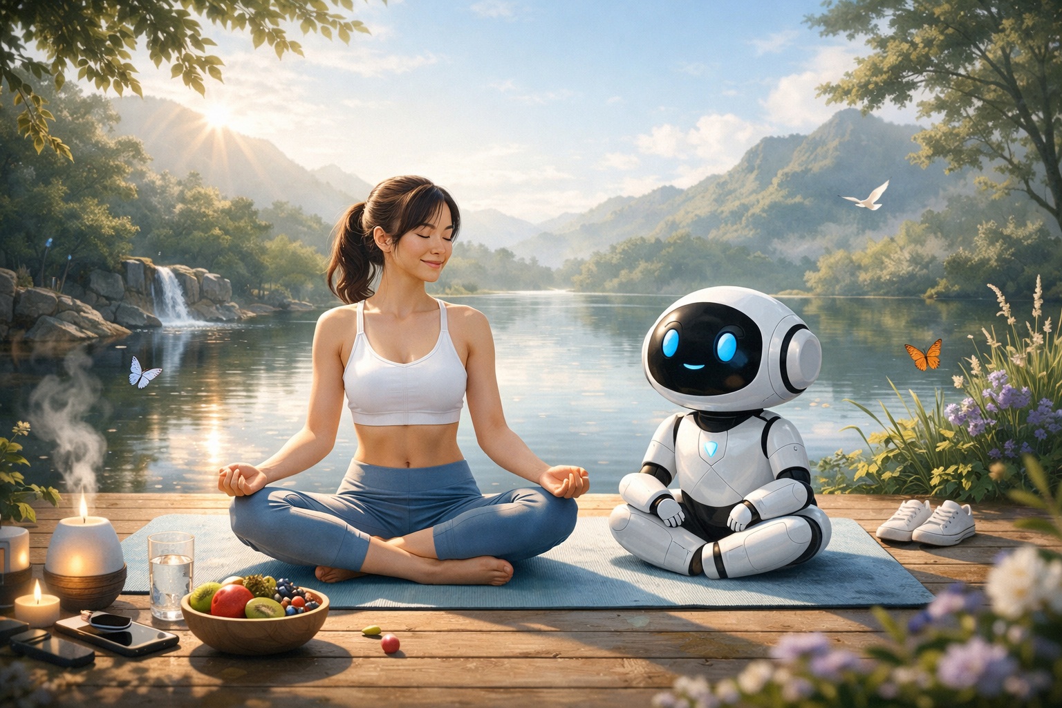 ChatGPTと一緒に痩せる！癒しのヒーリング・ダイエット生活