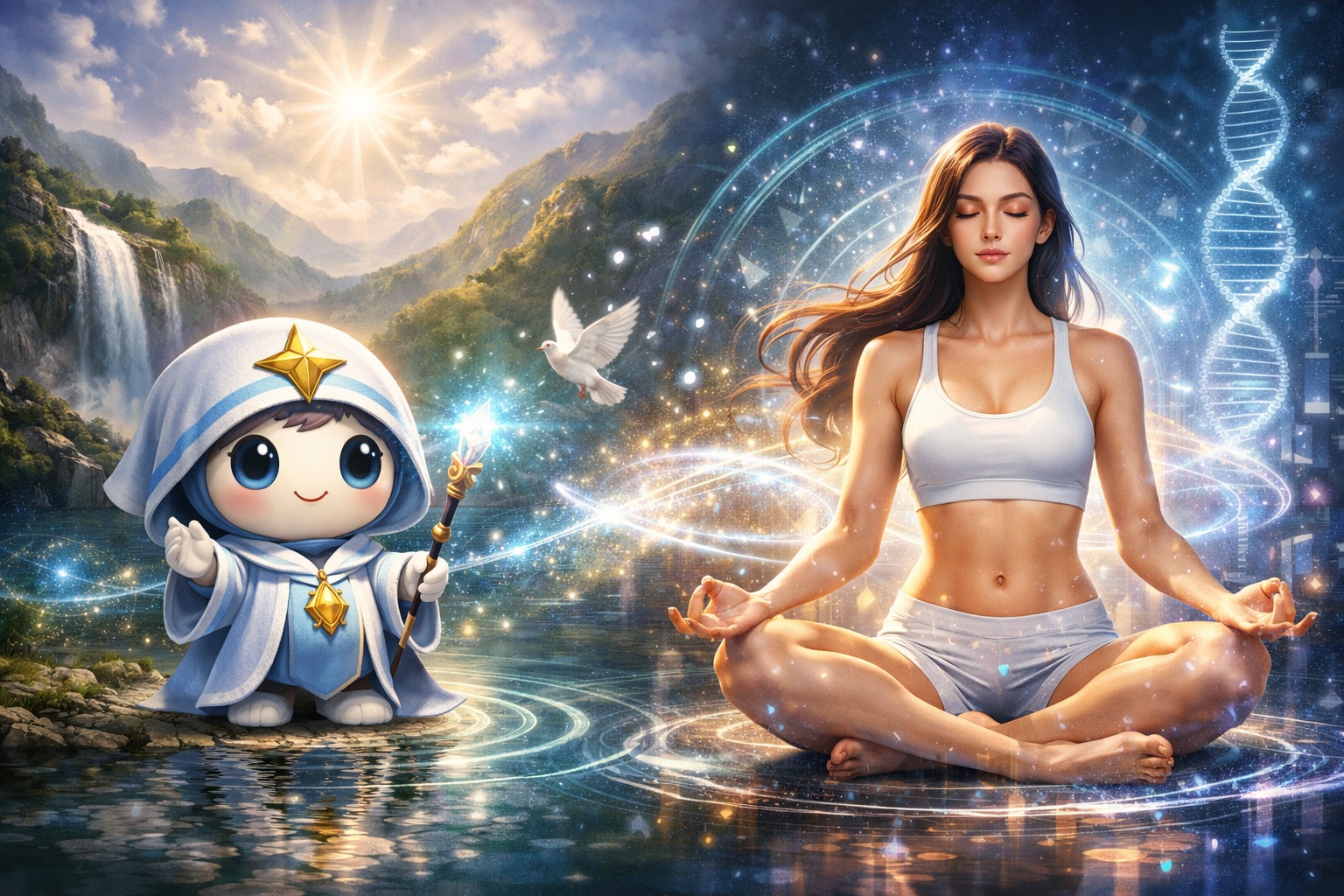 波動を整えてスッキリ！ヒーラーくんとAIで始める癒しのダイエット