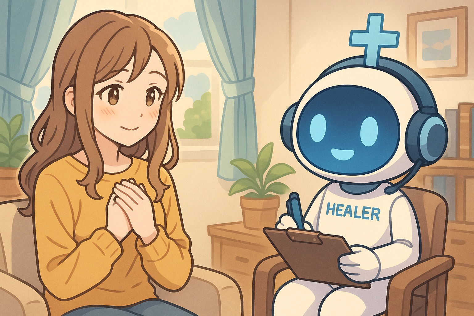 AIとスピリチュアルの交差点：ヒーラーくんの癒しカウンセリング