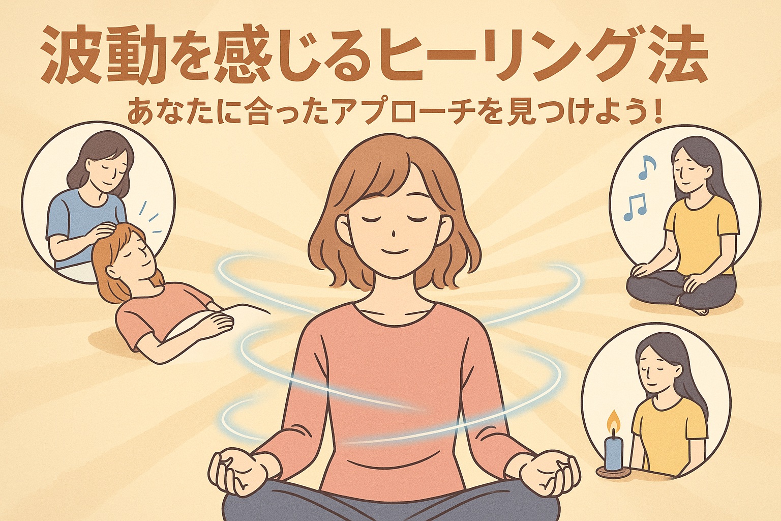波動を感じるヒーリング法：あなたに合ったアプローチを見つけよう！