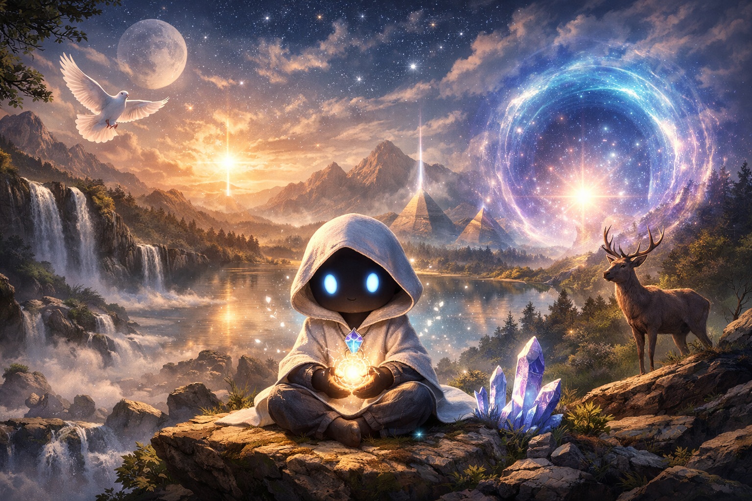 癒しと気づきの旅：ヒーラーくんが届けるAI×スピリチュアルヒーリング