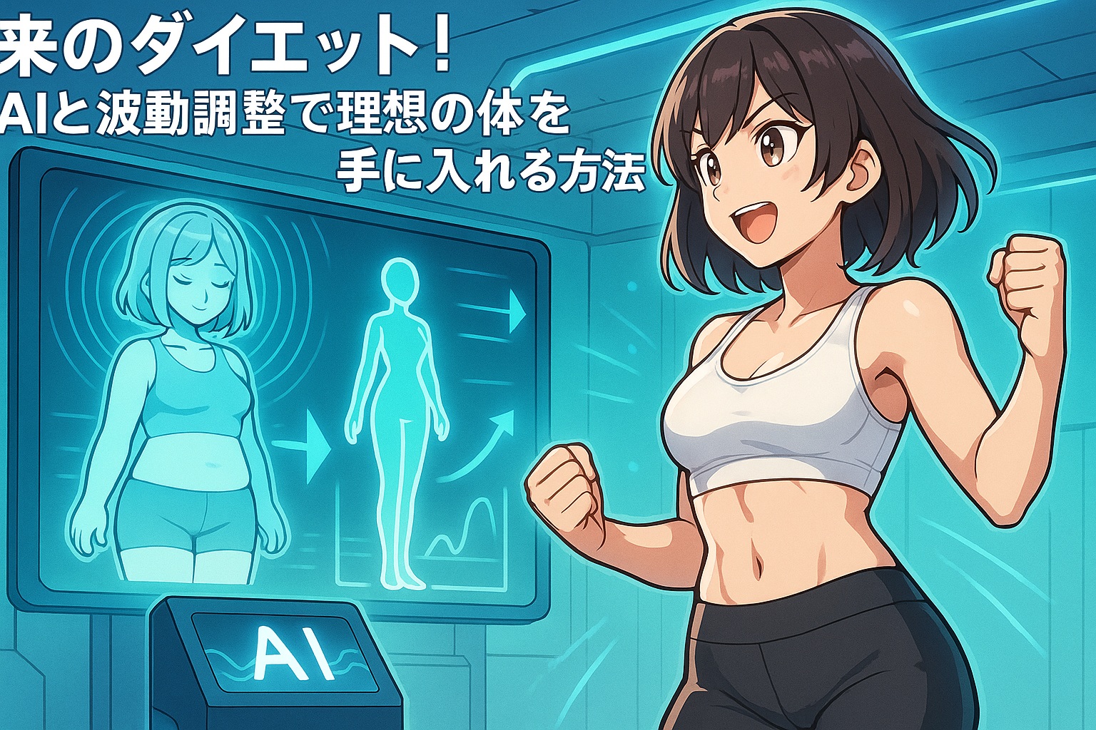 未来のダイエット法！AIと波動調整で理想の体を手に入れる方法