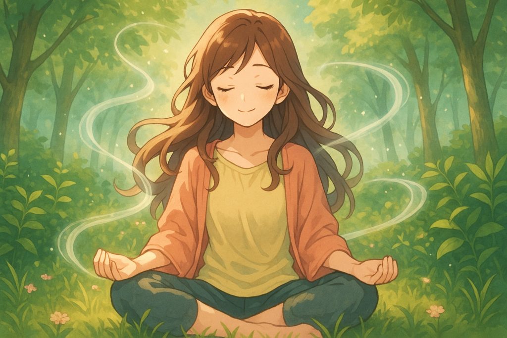 自然や呼吸で心を解放する