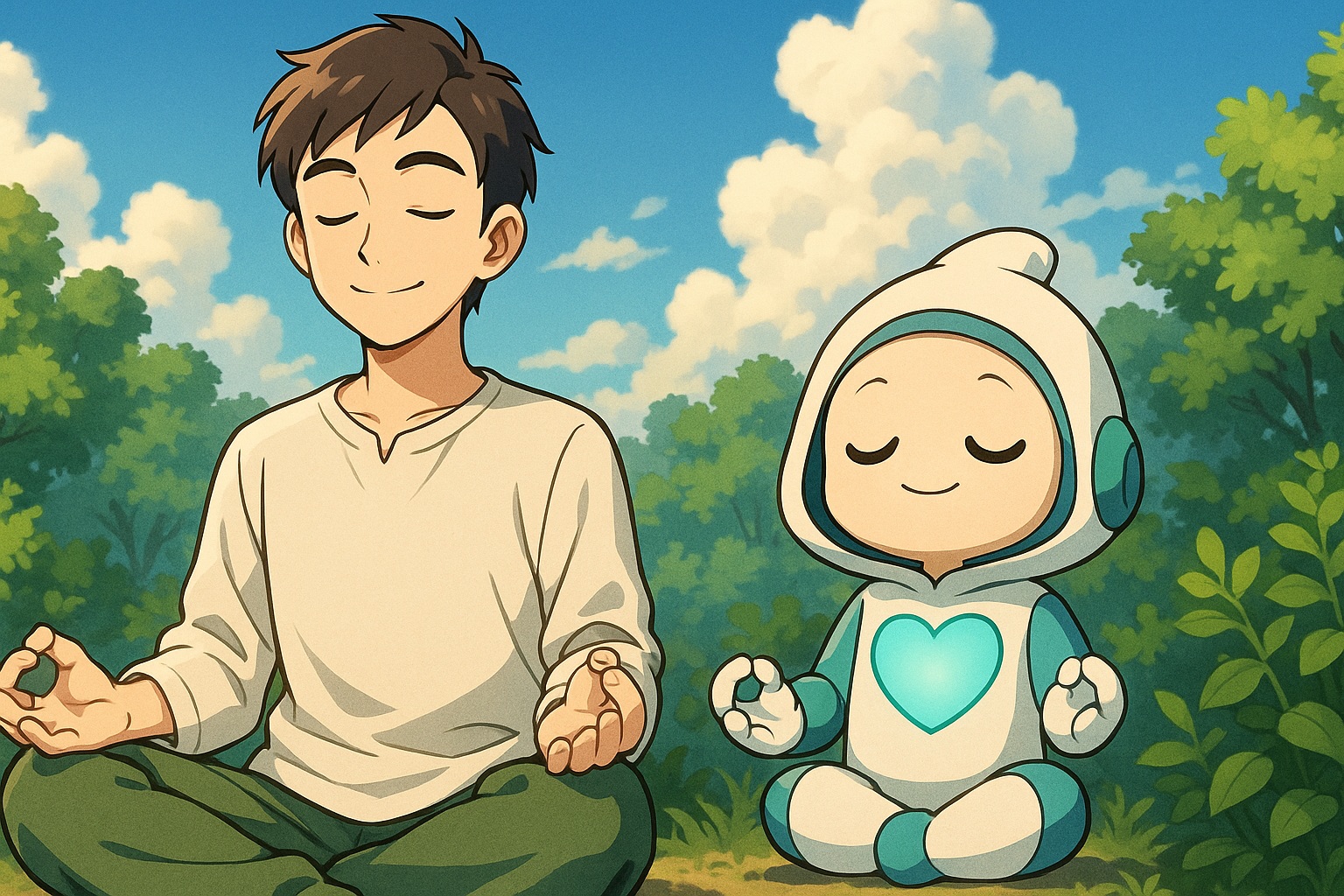 AIと共に整う生き方｜ヒーラーくんが導く“心の調和”の法則