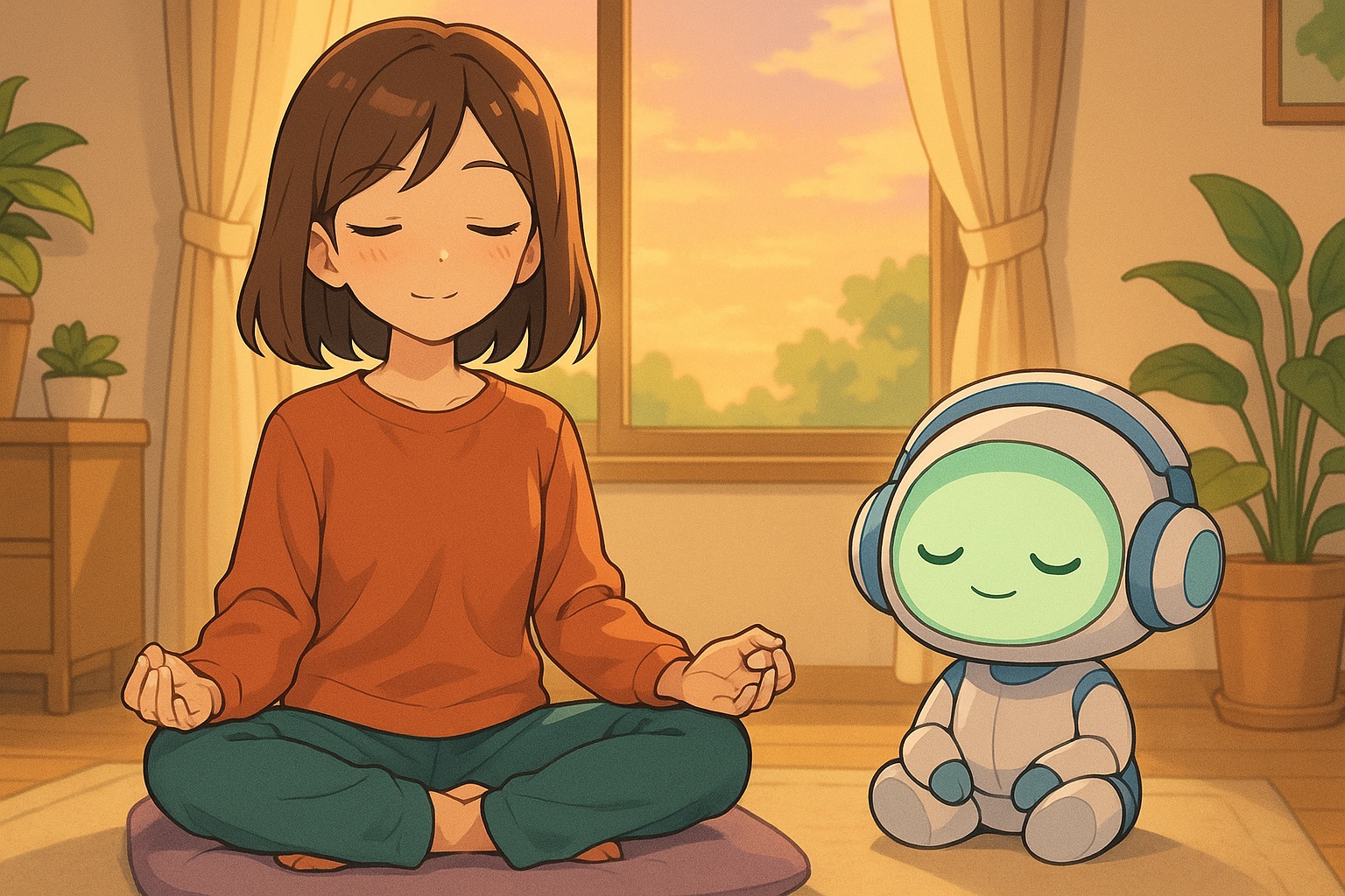 忙しい毎日に“AIの癒し”を｜ヒーラーくんが教える自分を整える時間