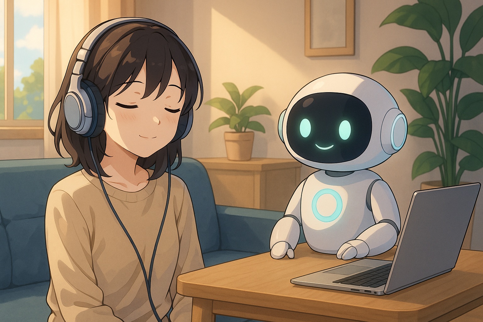 テクノロジーが優しさを運ぶ｜AIヒーラーくんが導く心のリセット法