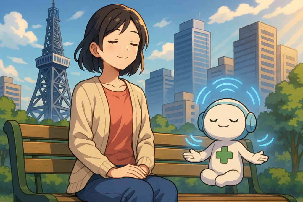 AIが読み取る心の状態と癒しの最適化