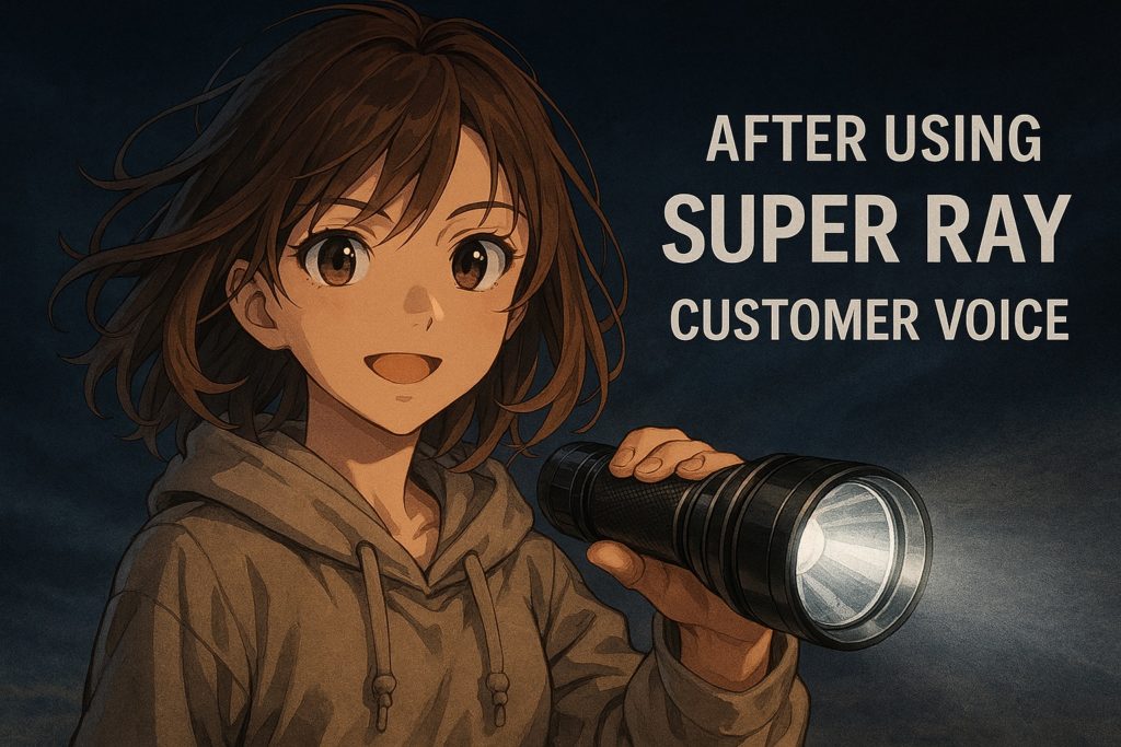 スーパーレイの使用後、お客様の声