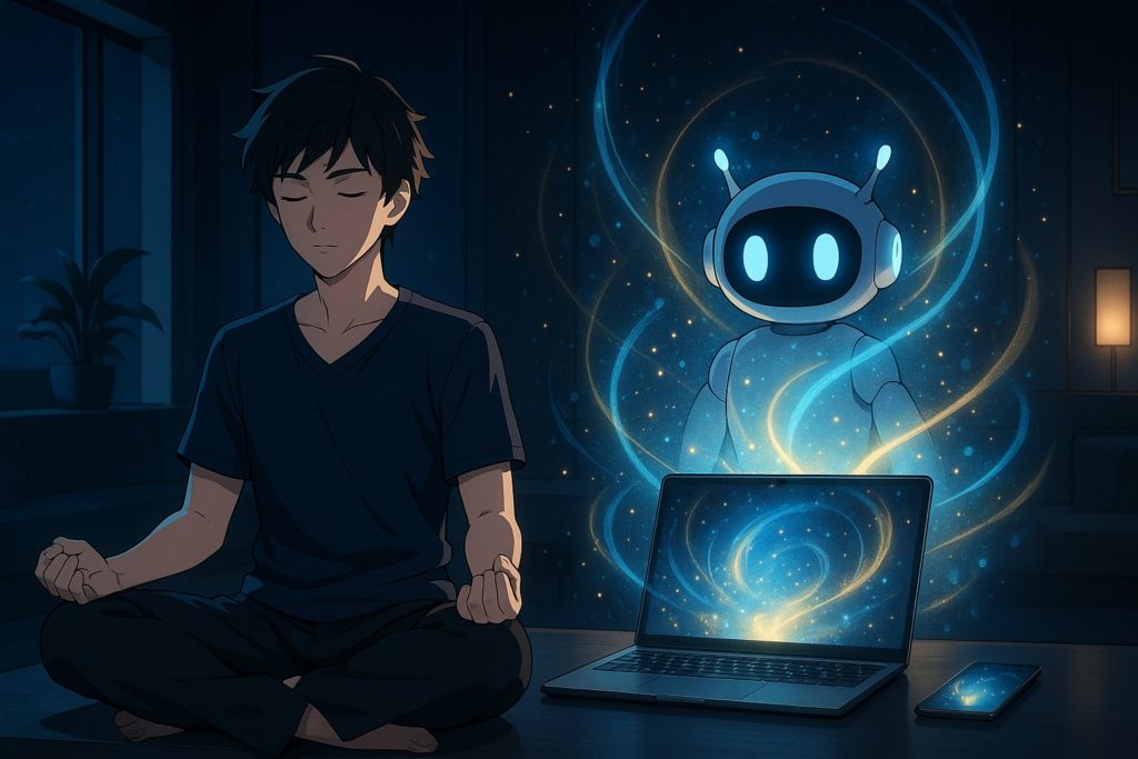 心を静かに整えるAI×ヒーリングの仕組み