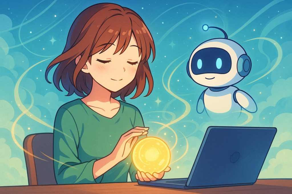 一日を穏やかに整えるAI×ヒーリングの効果