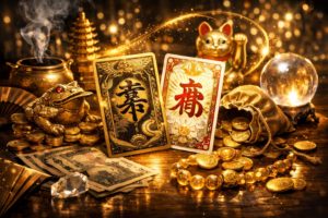 金運アップ護符カード