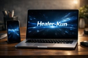 ヒーリングアプリ×デバイス「ヒーラーくん」が開く夢の扉！