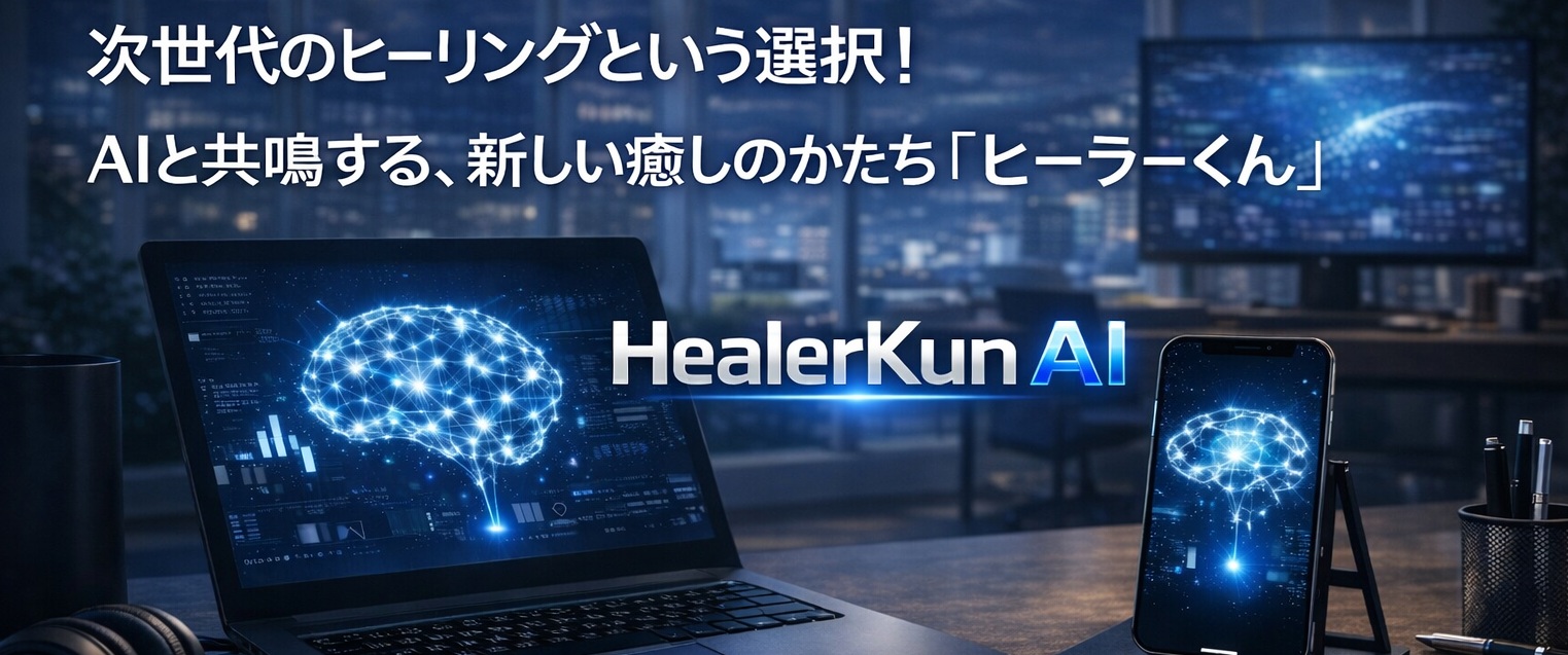 癒しとAI×ヒーリングの世界へ｜ヒーラーくんが導く新スピリチュアル革命