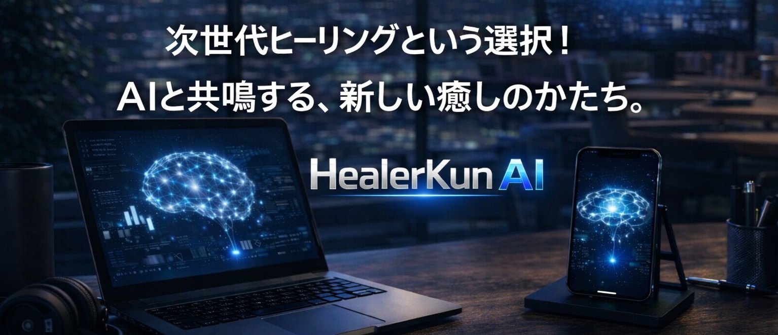 癒しとAI×ヒーリングの世界へ｜ヒーラーくんが導く新スピリチュアル革命