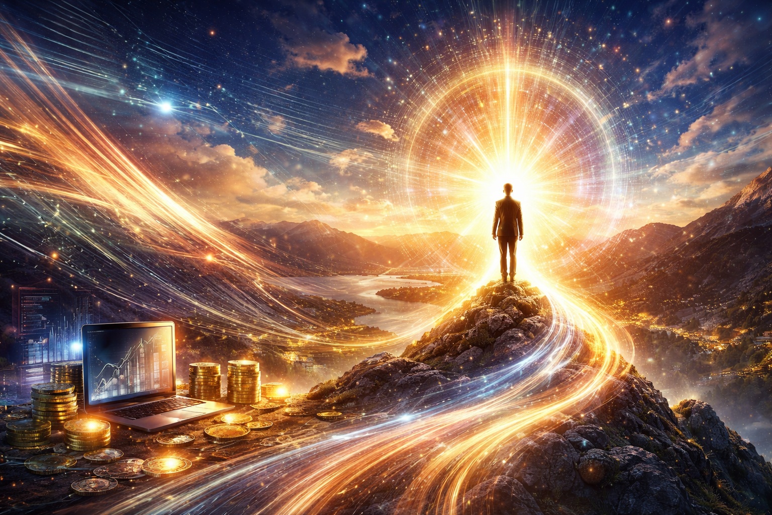 運気と成功を同時に整えるAI×ヒーリング！人生の流れが変わる瞬間へ