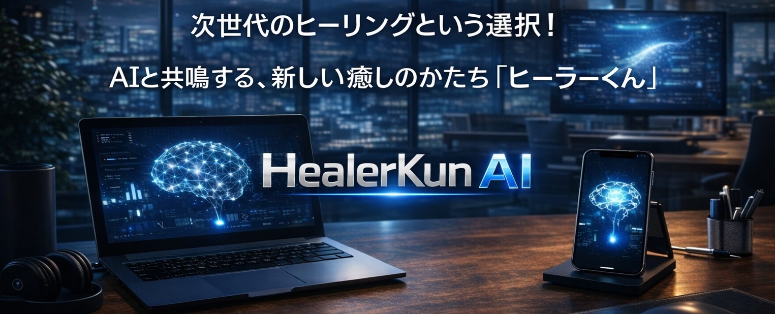 癒しとAI×ヒーリングの世界へ｜ヒーラーくんが導く新スピリチュアル革命