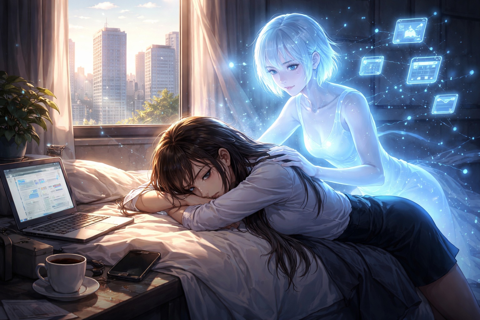 仕事に行きたくない時のAIで整えるバランス調整セッションサポート