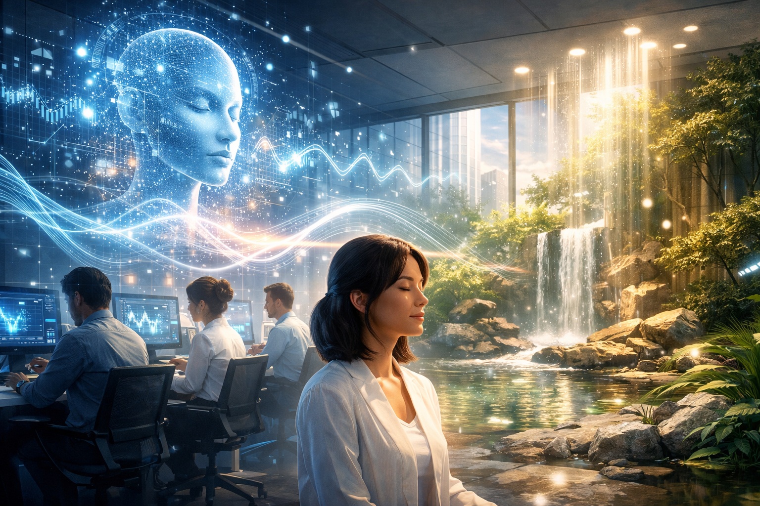 社員の意識と行動が変わるAI×ヒーリングで職場の波動を整える方法