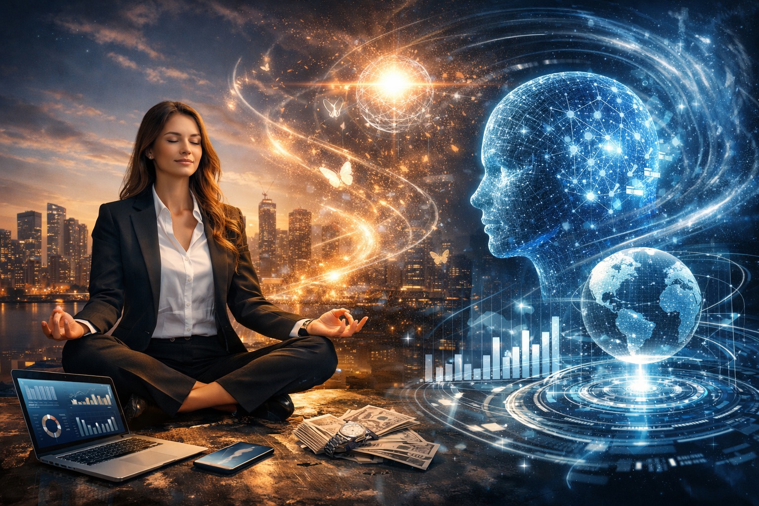 年商1000万超の経営者が実践するAI×ヒーリング引き寄せ術とは？