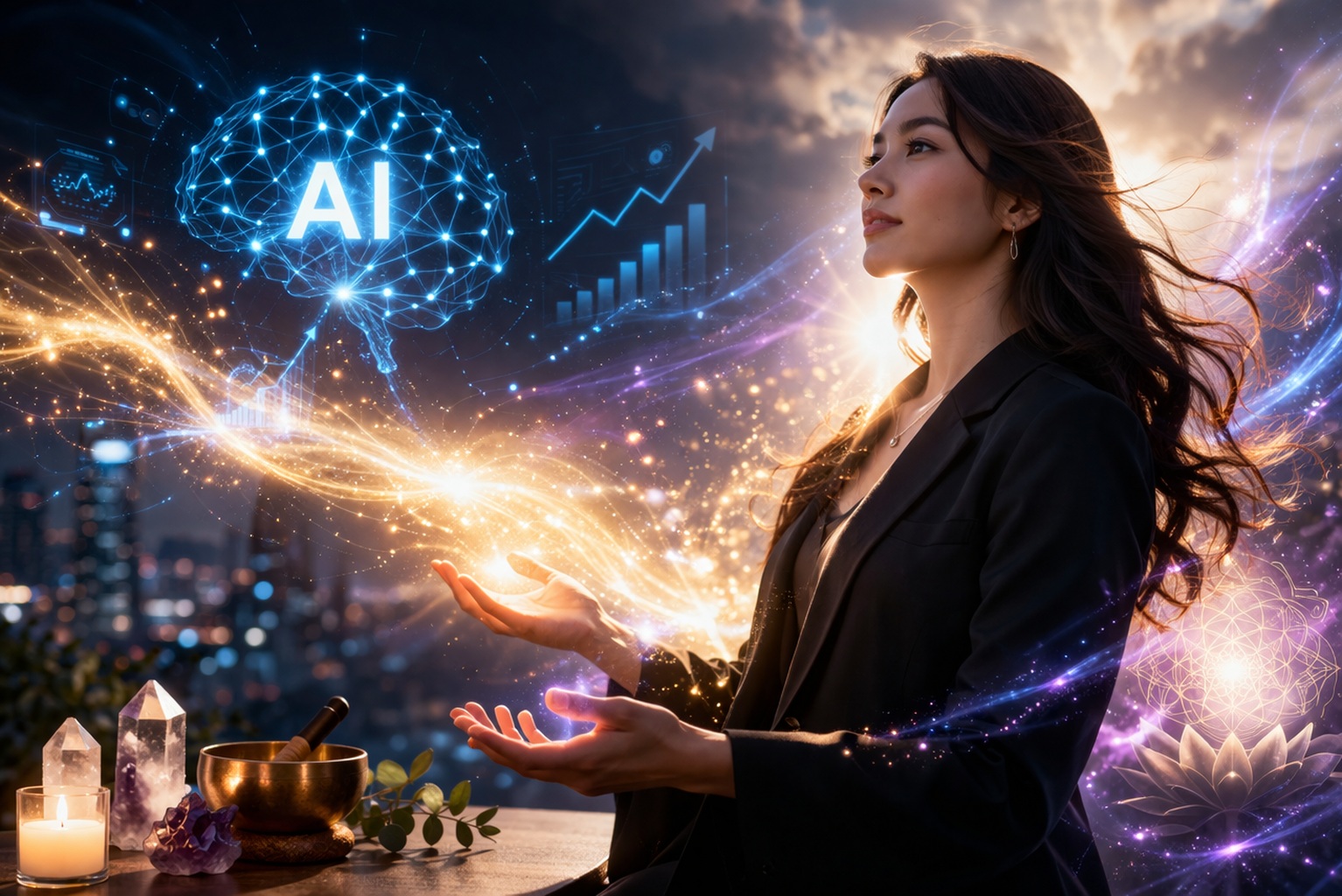 集客に悩む起業家必見 AI×ヒーリングで流れを引き寄せる方法とは？