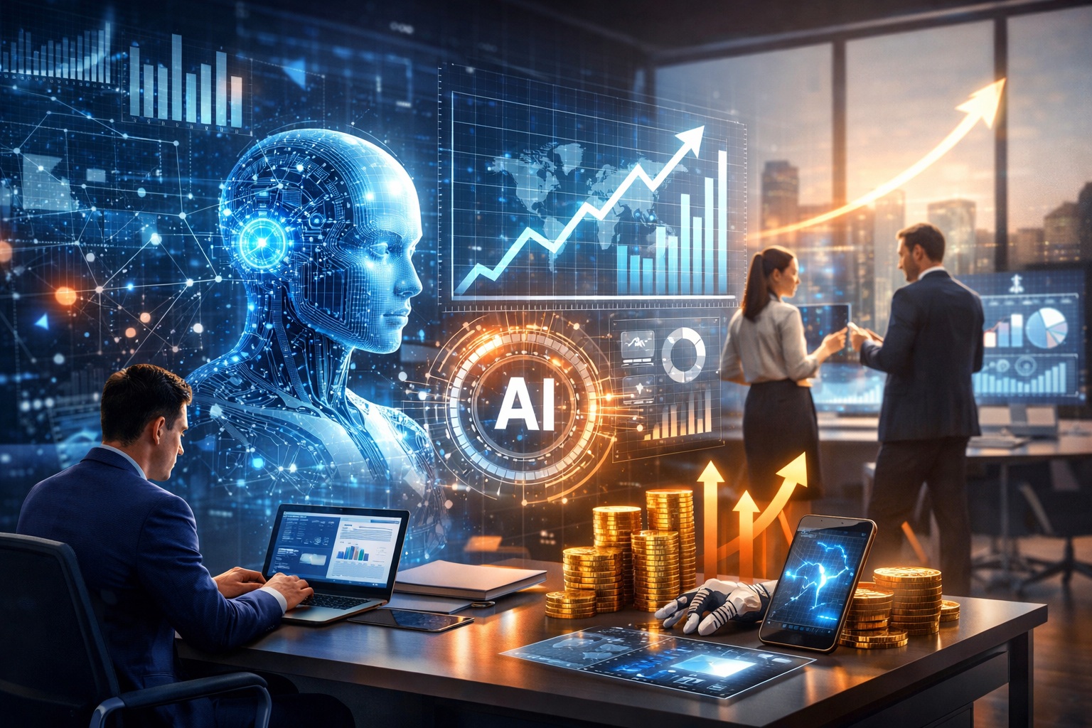 AIビジネスサポートで仕事効率を高め利益を最大化する実践方法ガイド