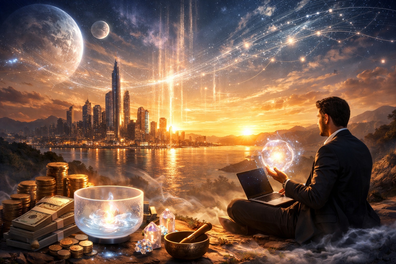 成功者だけが知る！AI×ヒーリングでさらなる富を引き寄せる方法！